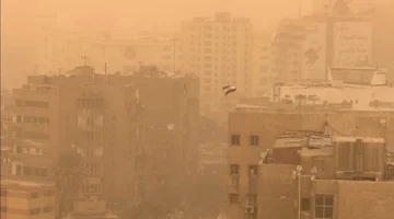 رياح مثيرة للأتربة تضرب مناطق واسعة في أول أيام عيد الفطر